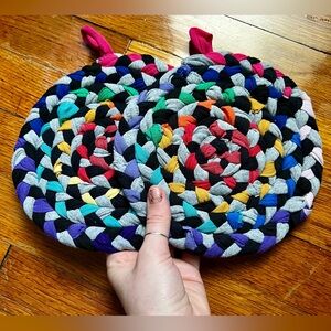 Braided Trivet Potholder Set of 2